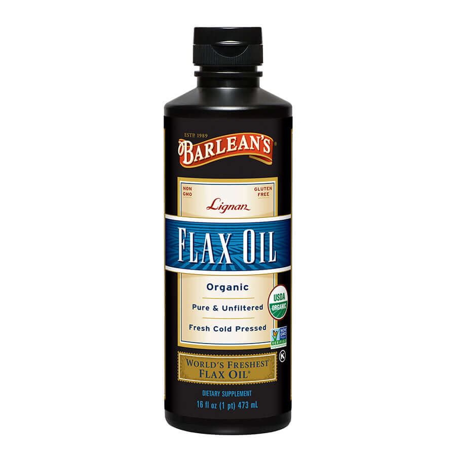 BARLEAN'S LIGNAN FLAX OIL 16OZ