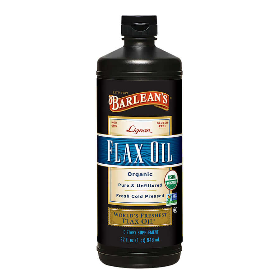 BARLEAN'S LIGNAN FLAX OIL 32OZ