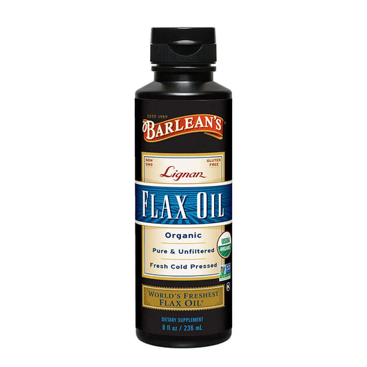 BARLEAN'S LIGNAN FLAX OIL 8OZ