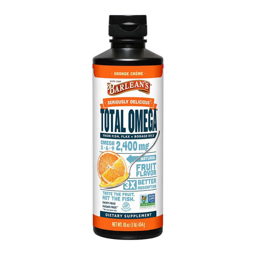 BARLEAN'S TOTAL OMEGA 3-6-9 ORANGE CRéME