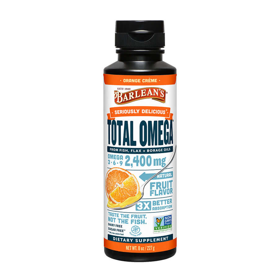 BARLEAN'S TOTAL OMEGA 3-6-9 ORANGE CRéME