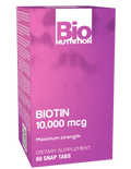 BioNutrition Biotin 10,000 mcg
