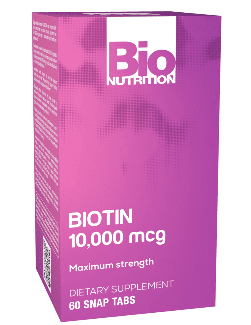 BioNutrition Biotin 10,000 mcg