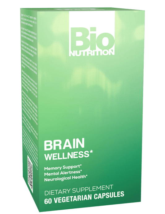 BIO NUTRITION BRAIN WELLNESS 60 CAPSULES
