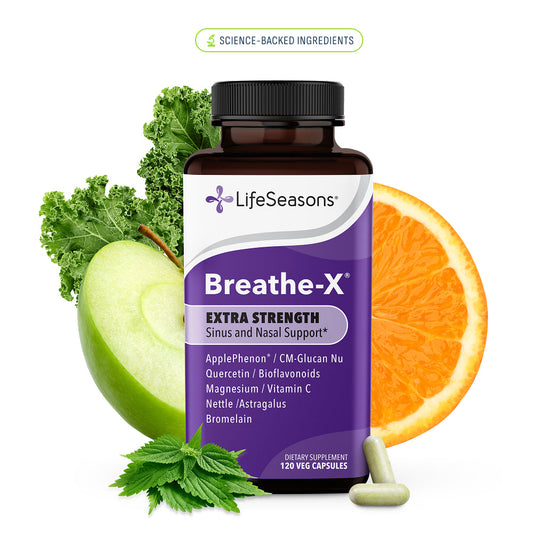 LIFE SEASONS BREATHE XTRA 120 VEG CAPSULES
