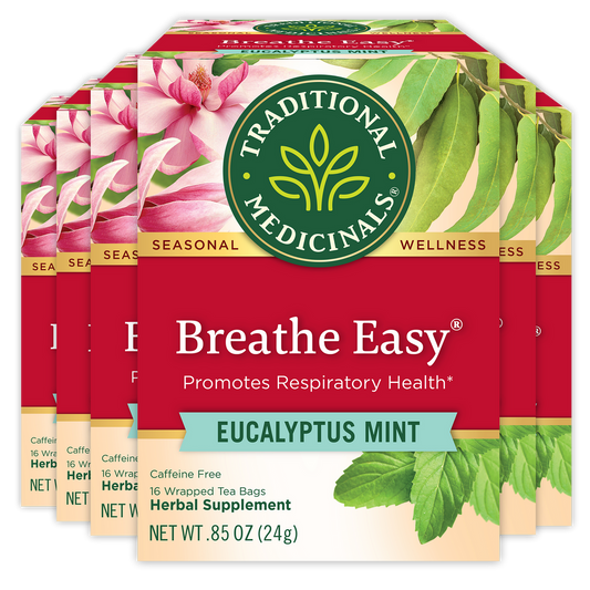 TRADITIONAL MEDICINALS TEA BREATHE EASY
