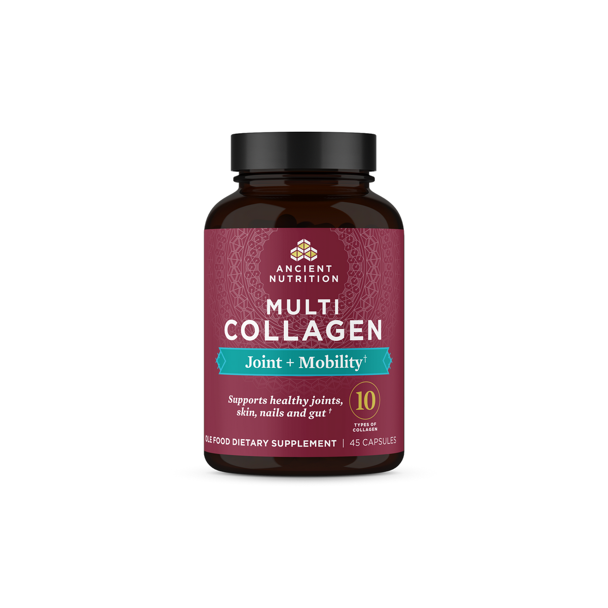ANCIENT NUTRITION MULTI COLLAGEN JOINT+MOBILITY 45 CAPSULES