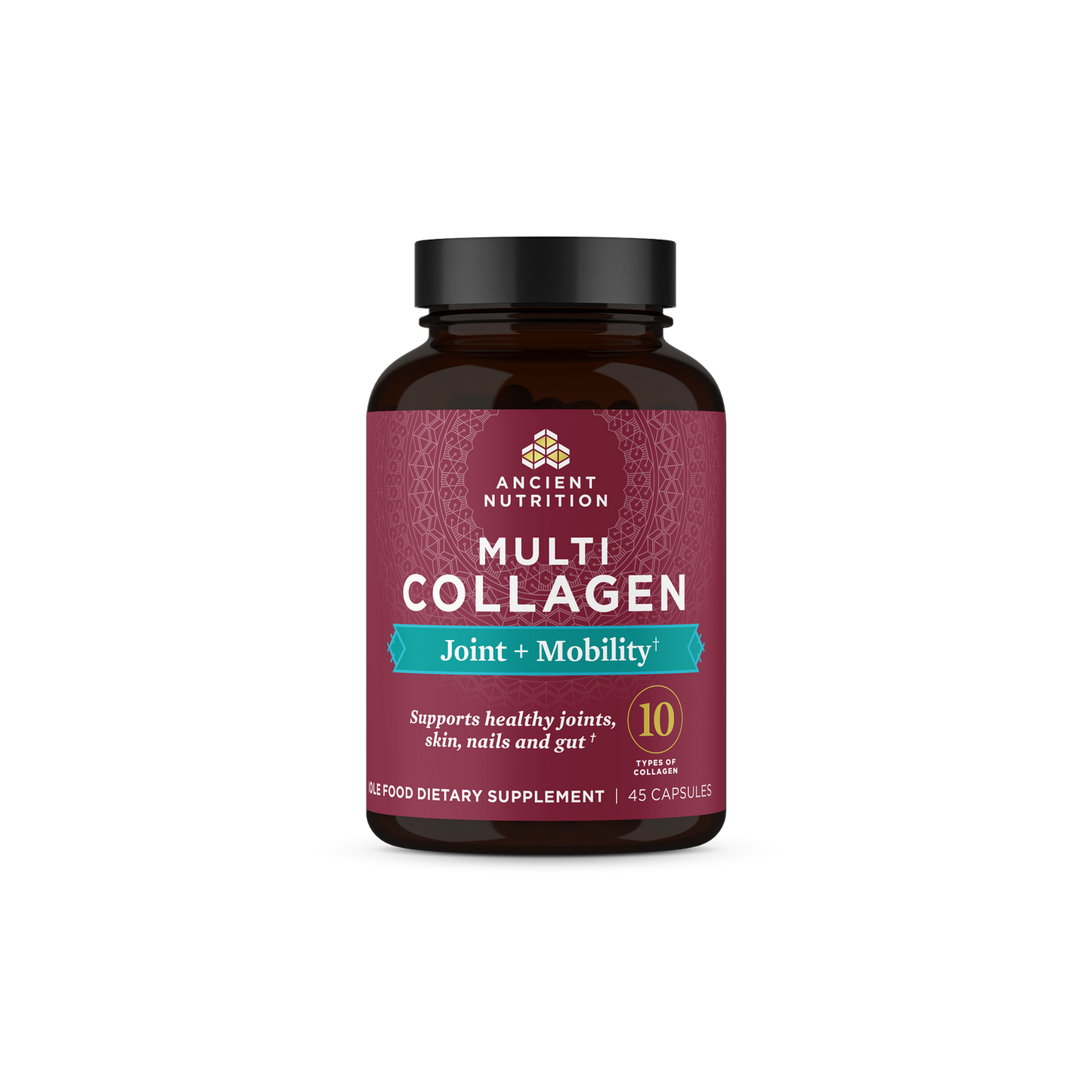 ANCIENT NUTRITION MULTI COLLAGEN JOINT+MOBILITY 45 CAPSULES