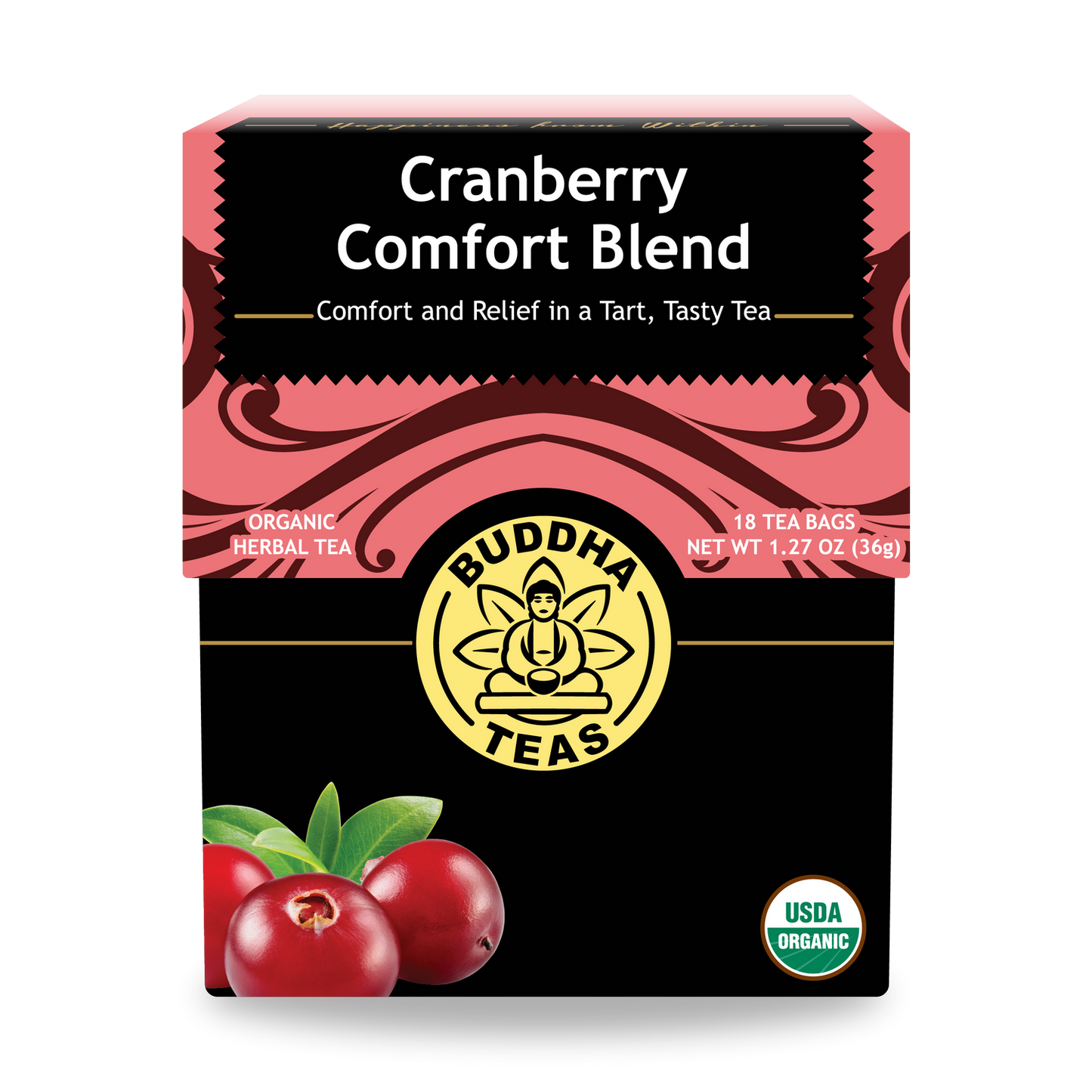 BUDDHA TEA CRANBERRY COMFORT BLEND