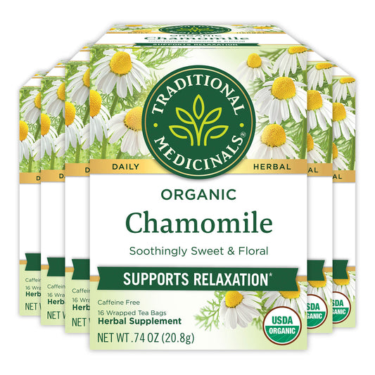 TRADITIONAL MEDICINALS TEA CHAMOMILE ORGANIC