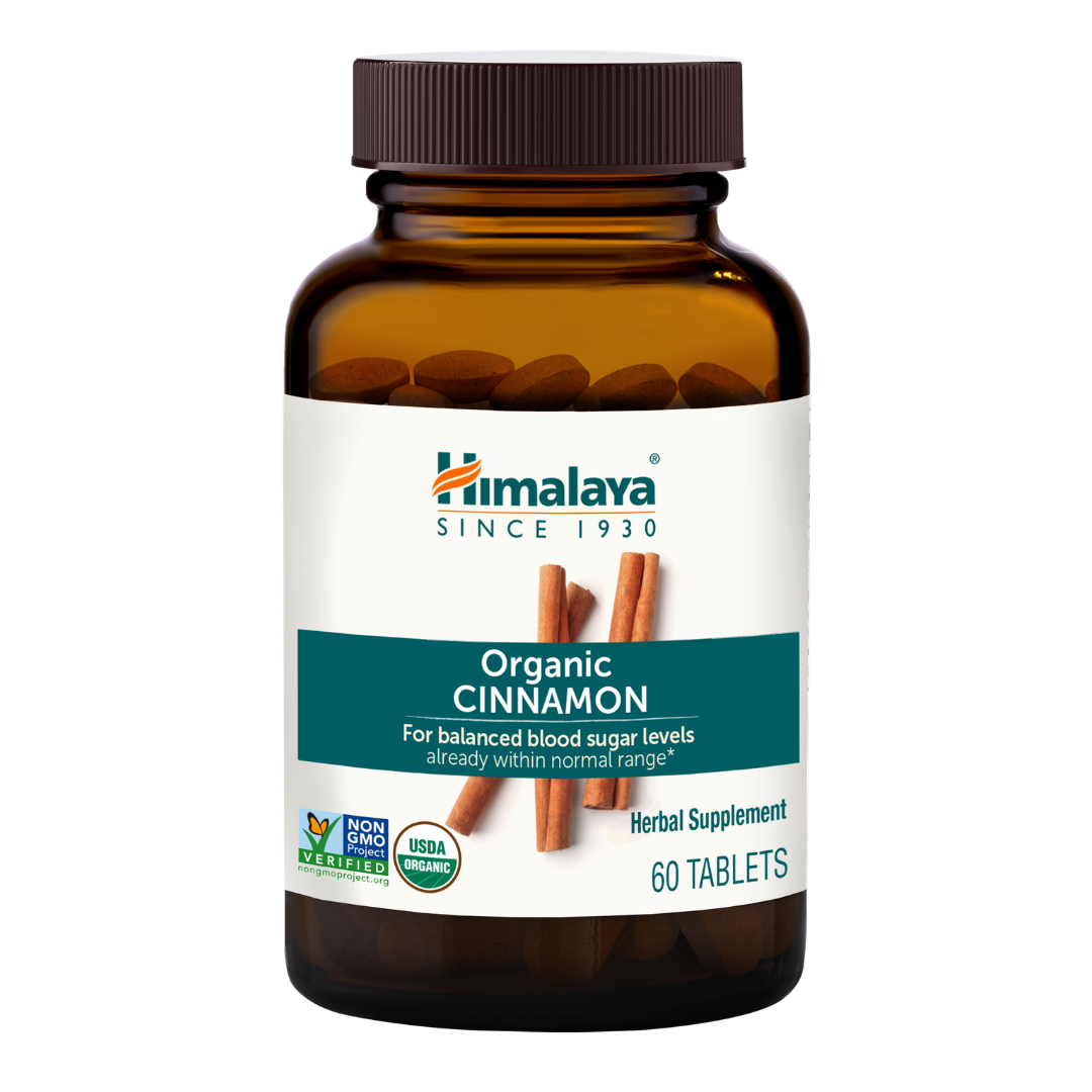 HIMALAYA ORGANIC CINNAMON 60 TABLET