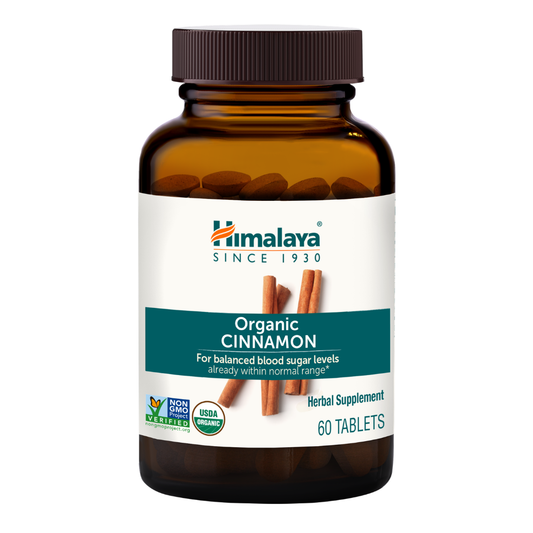 HIMALAYA ORGANIC CINNAMON 60 TABLET
