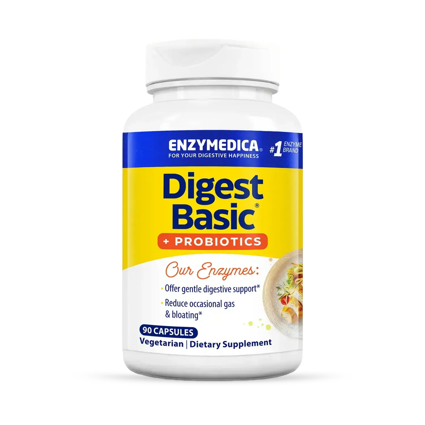 ENZYMEDICA DIGEST +PROBIOTIC 90 CAPSULES