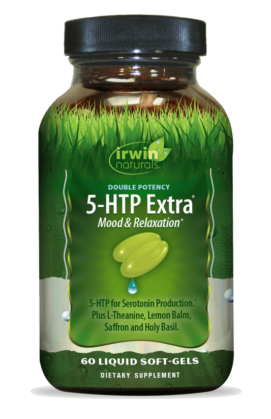 IRWIN NATURALS DOUBLE-POTENCY 5-HTP EXTRA 60 SOFTGELS