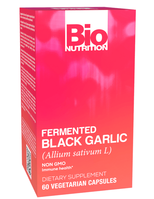 BIO NUTRITION BLACK GARLIC 60 VEG CAPSULES