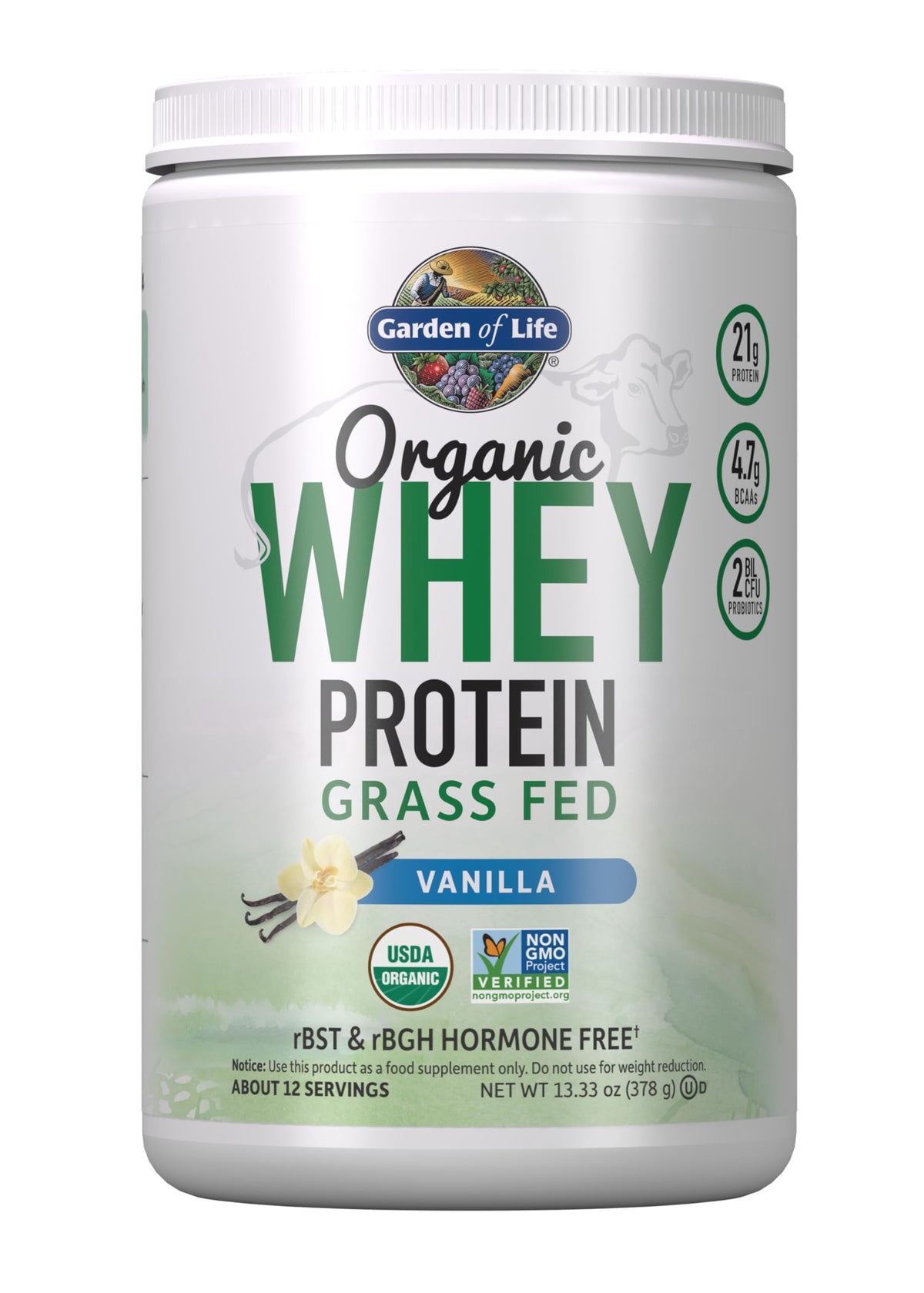 GARDEN OF LIFE WHEY VANILLA