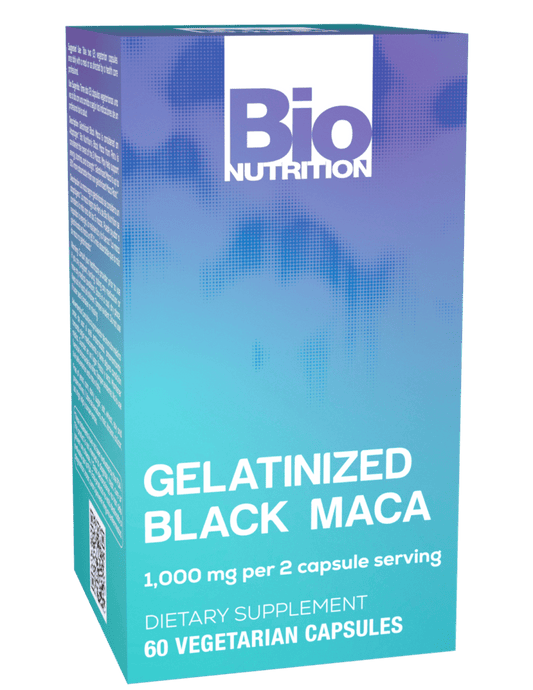 BIO NUTRITION BLACK MACA 60 CAPSULES