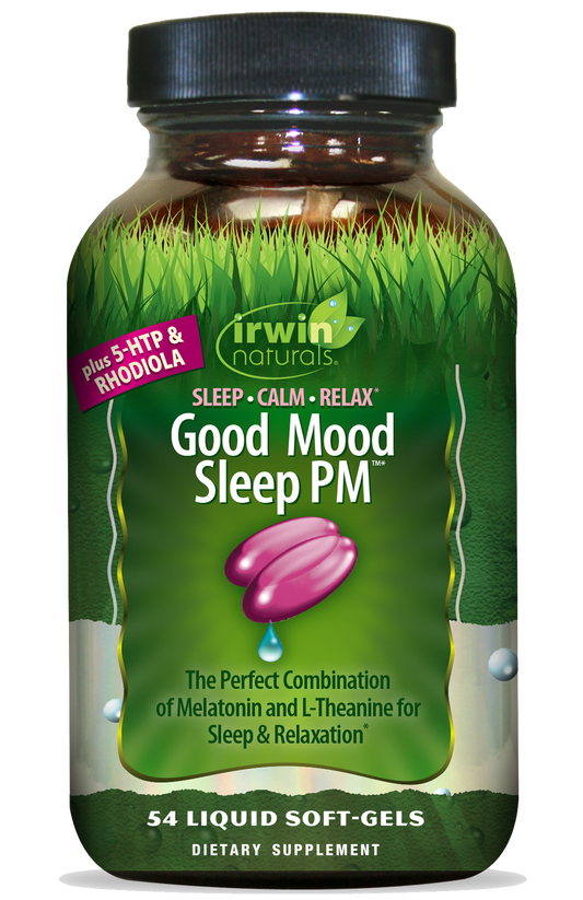 IRWIN NATURALS GOOD MOOD SLEEP PM 54 SGELS