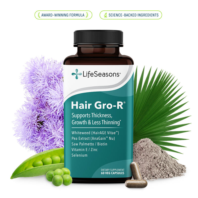 LIFE SEASONS HAIR GRO-R 60 VEG CAPSULES