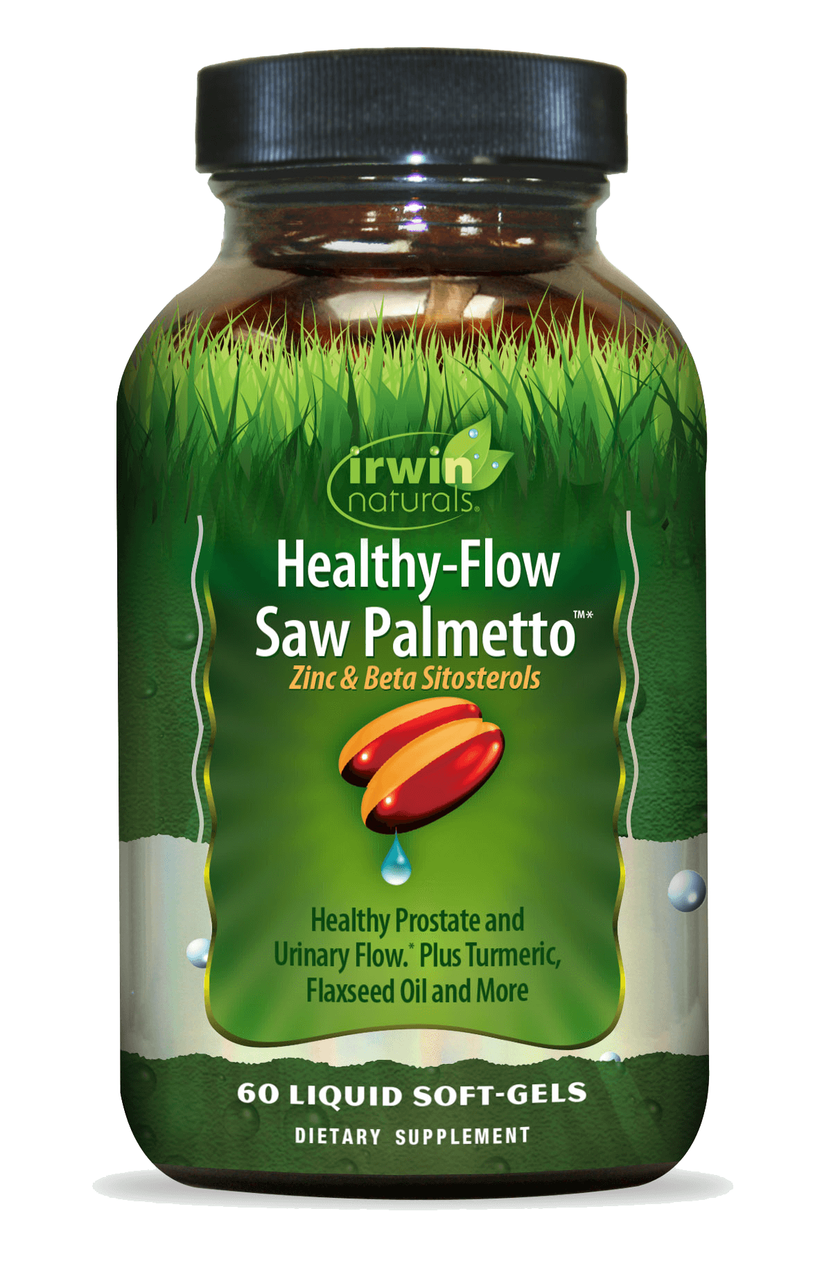 IRWIN NATURALS HEALTHY-FLOW SAW PALMETTO 60 SOFT GELS