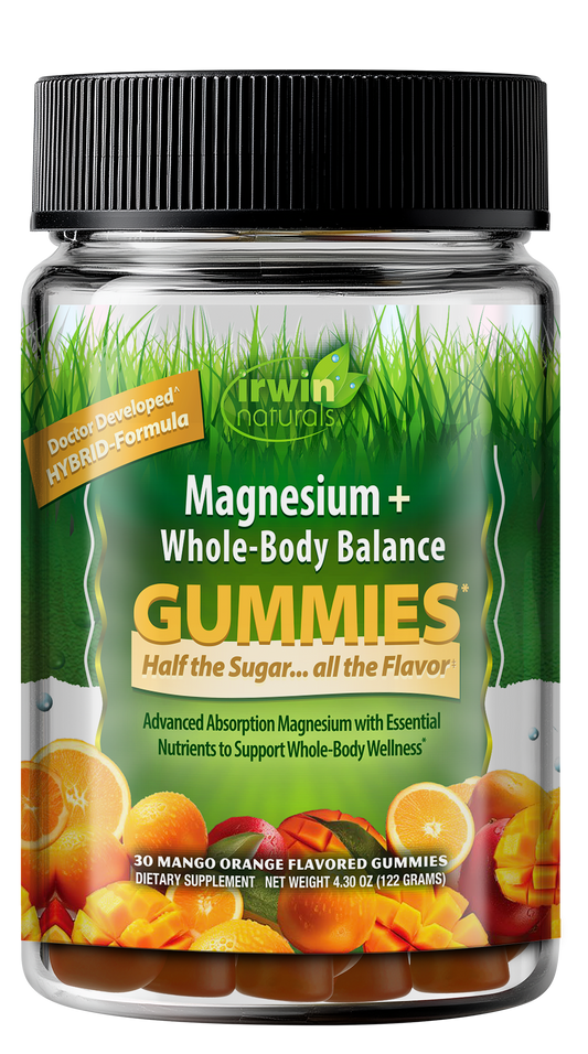 IRWIN NATURALS MAGNESIUM 30 GUMMIES
