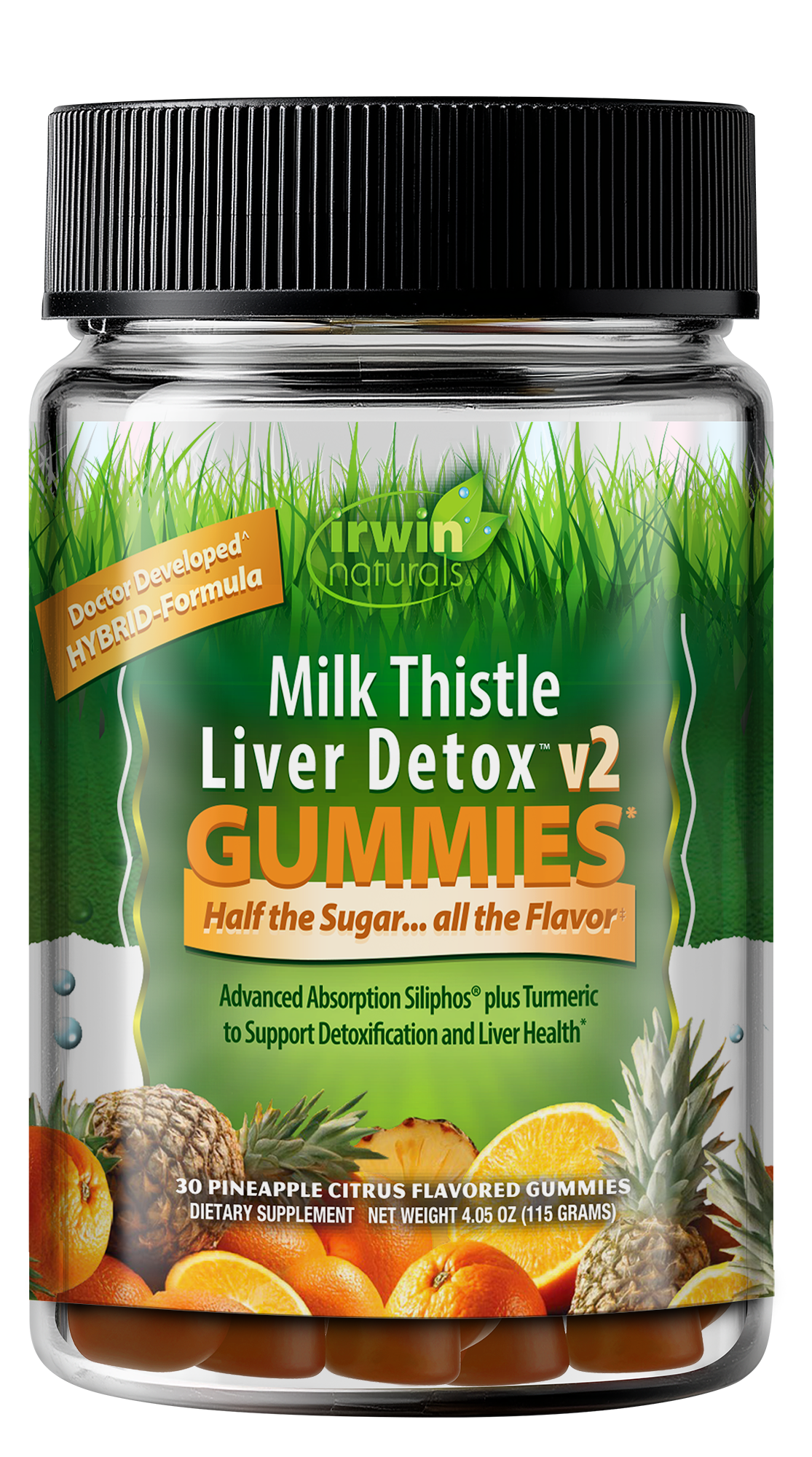 IRWIN NATURALS MILK THISTLE LIVER DETOX 30 GUMMIES