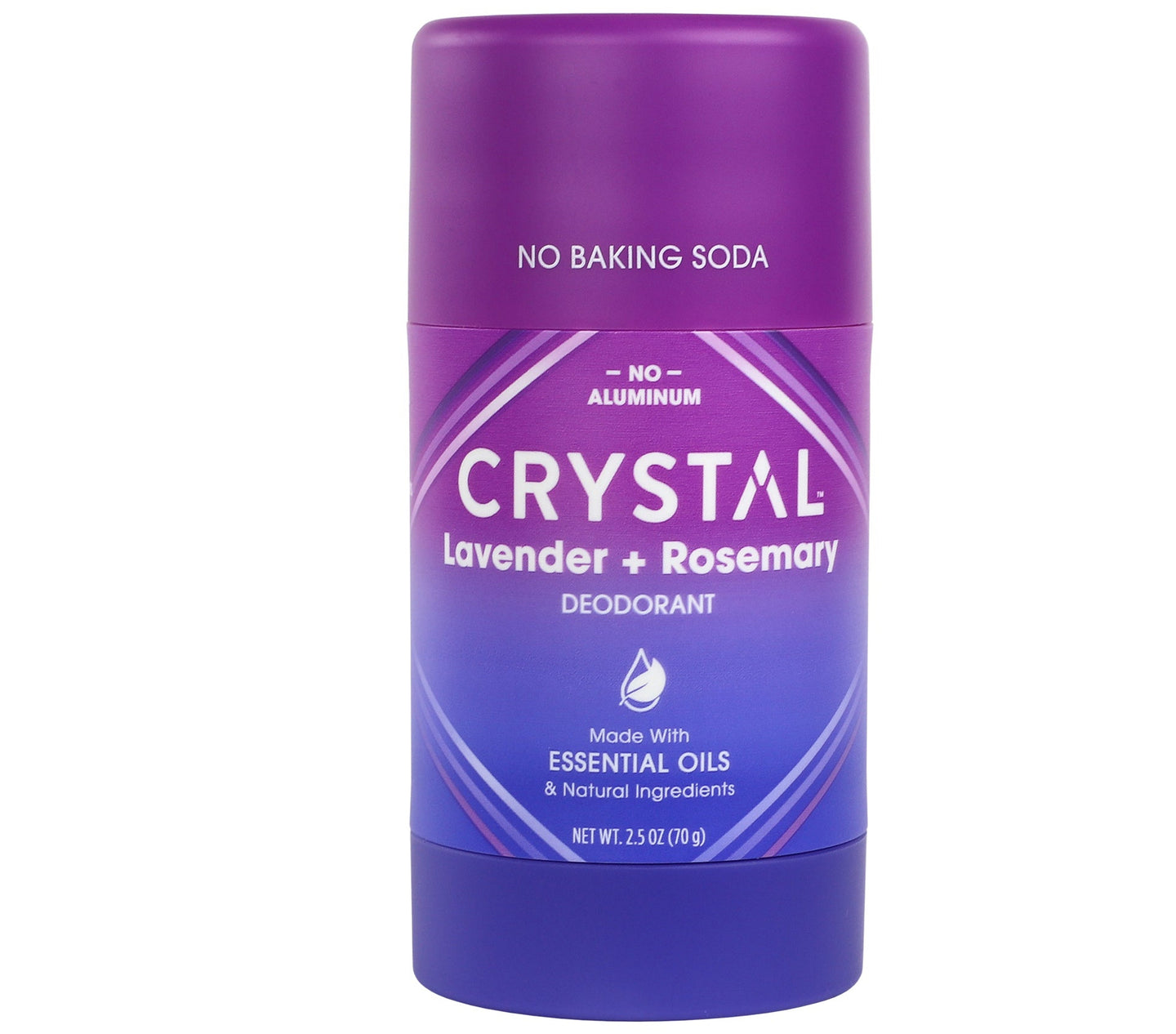 Crystal Deodorant Magnesium Enriched Lavender/Rosemary 2.5 Oz