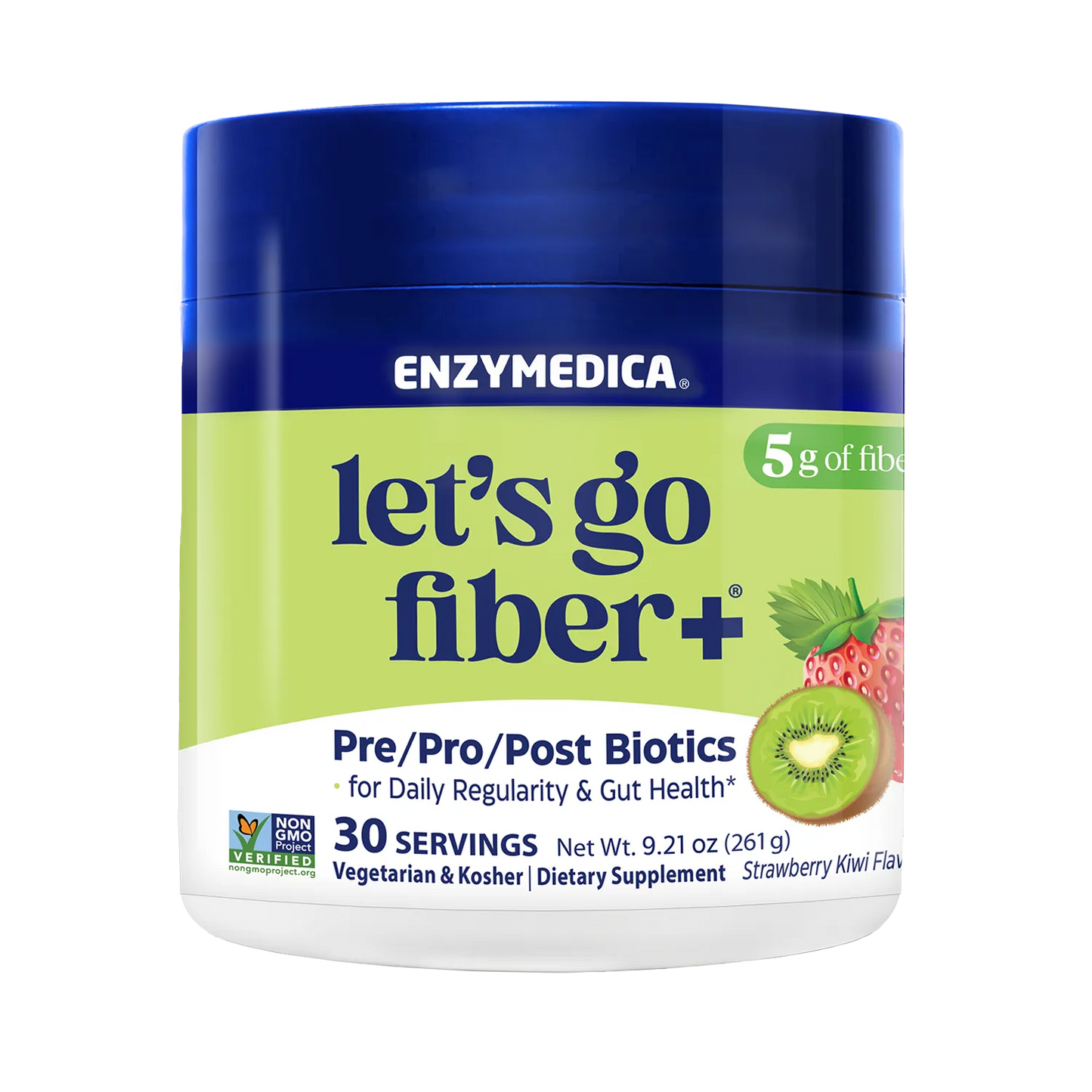 ENZYMEDICA LETS GO FIBER 9.21 OZ