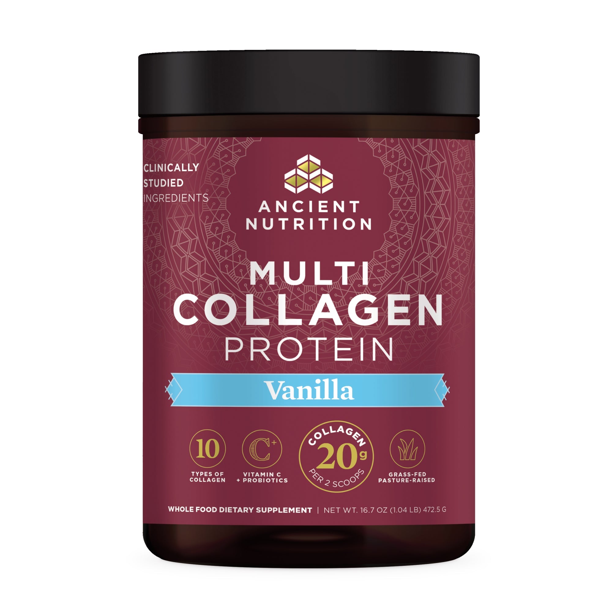 Ancient Nutrition Multi Collagen Protein Vanilla