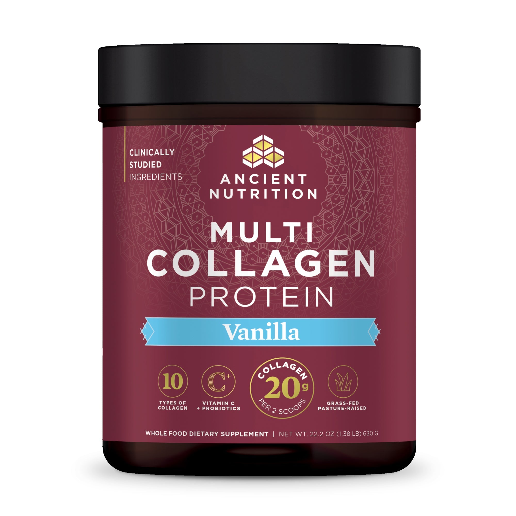 Ancient Nutrition Multi Collagen Protein Vanilla