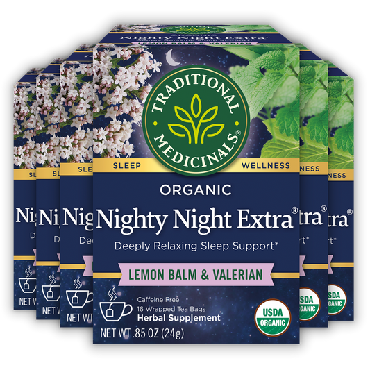 TRADITIONAL MEDICINALS TEA NIGHTY NITE W/VALERI
