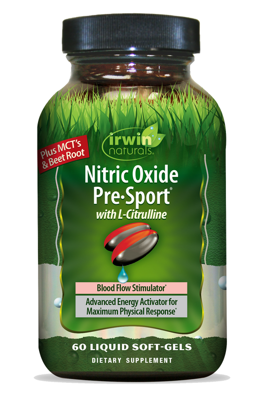 IRWIN NATURALS NITRIC OXIDE PRE-SPORT 60SOFTGELS