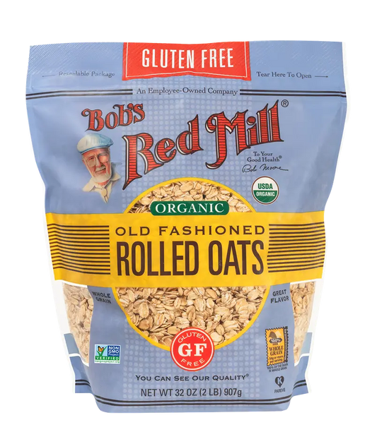 BOB'S OATS ROLLED GLUTEN-FREE ORGANIC OLD FASHIONED