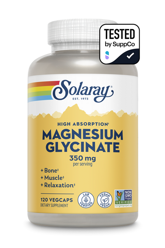 SOLARAY MAGNESIUM GLYCINATE 350 240C