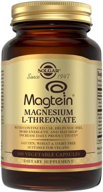 Solgar Magtein Magnesium L-Threonate 100 Veg Capsule