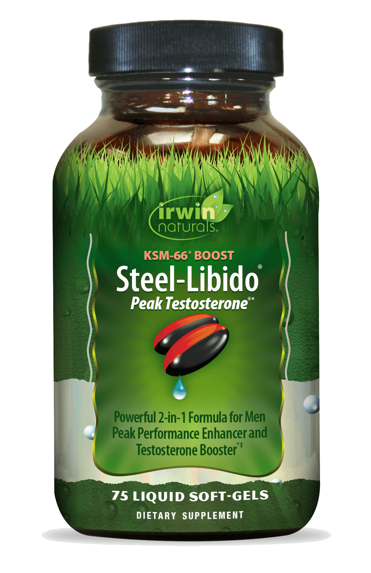 IRWIN NATURALS STEEL LIBIDO TESTOSTERONE