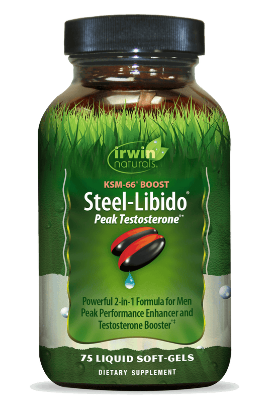 IRWIN NATURALS STEEL LIBIDO TESTOSTERONE