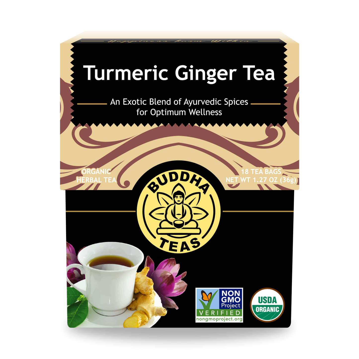 BUDDHA TEA TURMERIC GINGER