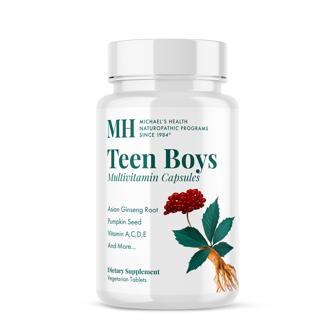Michael's Health Teen Boys Daily Multivitamin 60 Veg Capsules