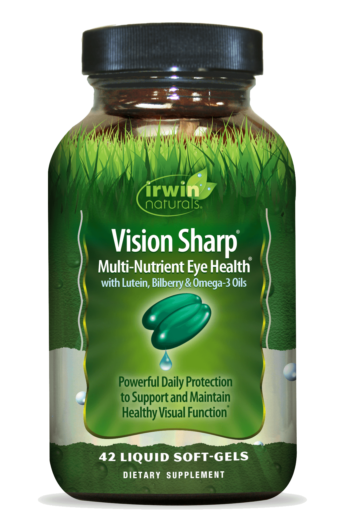 IRWIN NATURALS VISION SHARP MULTI-NUTRIENT EYE HEALTH 42 SGELS