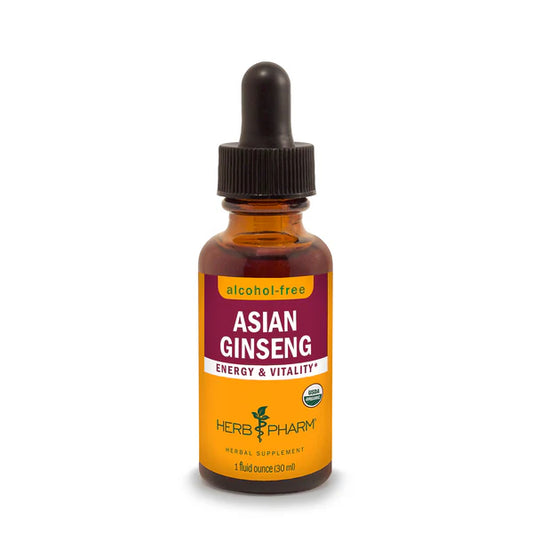 HERBPHARM ASIAN GINSENG ALC/FREE 1 OZ