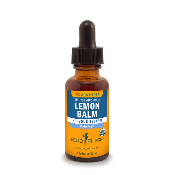 HerbPharm Lemon Balm, Alcohol-Free