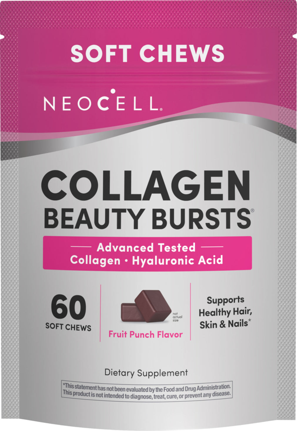 NEOCELL COLLAGEN CHEWABLE FRUIT PUNCH