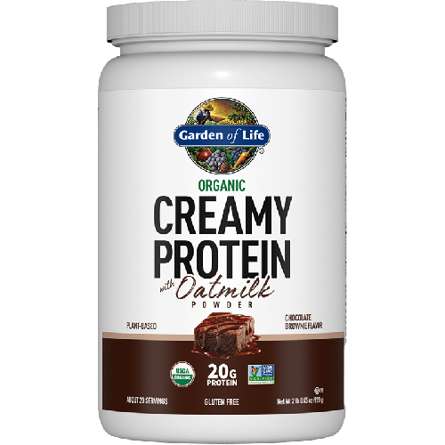 GARDEN OF LIFE CREAMY PROTEIN W/OATMILK CHOC BROWNIE 920G