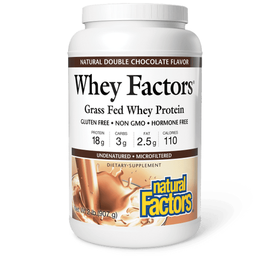 NATURAL FACTORS WHEY FACTORS CHOCO 2 LB