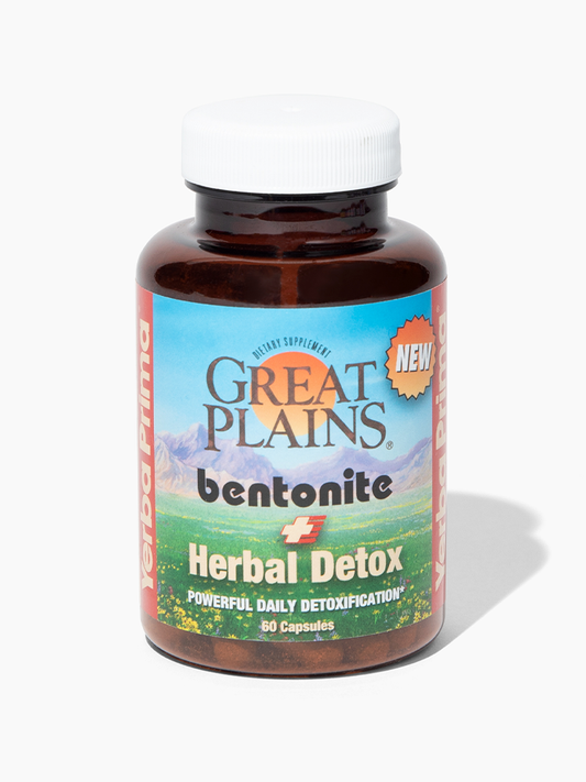 Yerba Prima Bentonite 60 Capsules