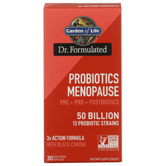 GARDEN OF LIFE DR. FORMULATED PROBIOTIC MENOPAUSE 30CT