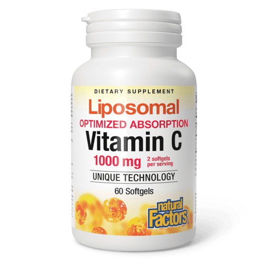 NATURAL FACTORS LIPOSOMAL VITAMIN C 1000MG 60 SOFTGELS