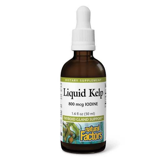 NATURAL FACTORS KELP LIQUID 50ML