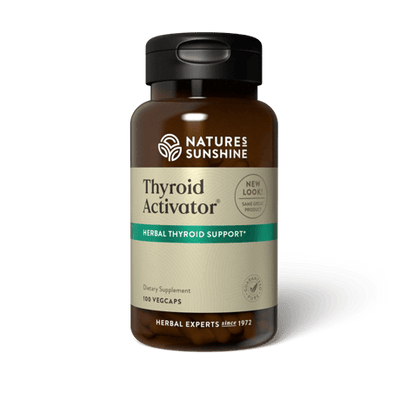 NATURE'S SUNSHINE THYROID ACTIVATOR 100 VEG CAP